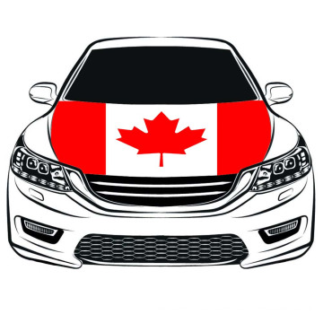 The World Cup Canada Flag Car Hood flag 100*150cm Canada Car Bonnet Banner